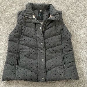 Cozy winter weather vest
